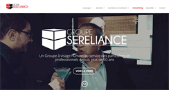 Desktop Screenshot of groupesereliance.com